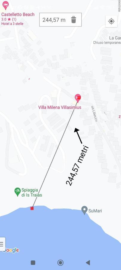 Villa Milena Villasimius, Wifi Gratuito, Ampio Giardino A 300 M Dal Mare Екстериор снимка